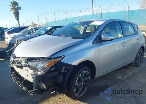 2017 Toyota Corolla Im z USA, uszkodzony, nr VIN JTNKARJE0HJ537439